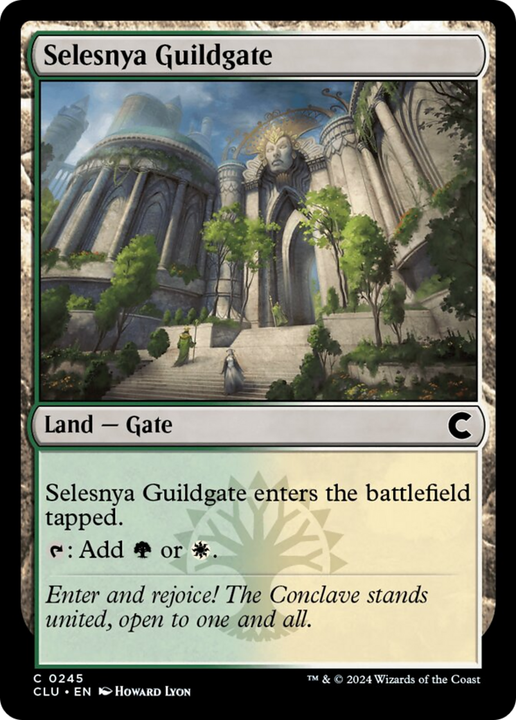 Selesnya Guildgate [Ravnica: Clue Edition] | Gaming Infinity