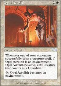 Opal Acrolith [Urza's Saga] | Gaming Infinity