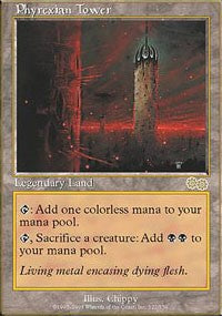 Phyrexian Tower [Urza's Saga] | Gaming Infinity