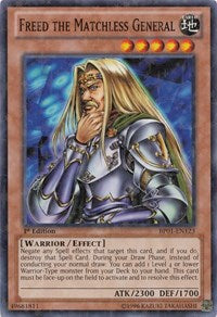 Freed the Matchless General [Battle Pack: Epic Dawn] [BP01-EN123] | Gaming Infinity