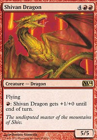 Shivan Dragon [Magic 2014] | Gaming Infinity