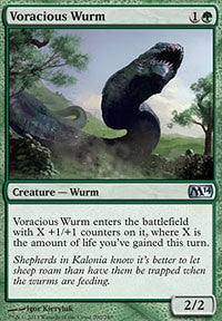 Voracious Wurm [Magic 2014] | Gaming Infinity