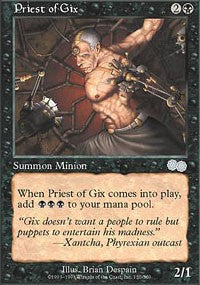 Priest of Gix [Urza's Saga] | Gaming Infinity