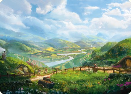 Plains Art Card [The Lord of the Rings: Tales of Middle-earth Art Series] | Gaming Infinity