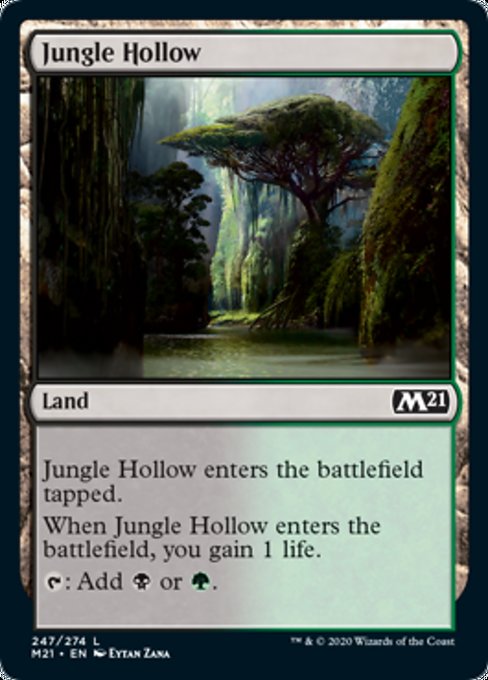Jungle Hollow [Core Set 2021] | Gaming Infinity