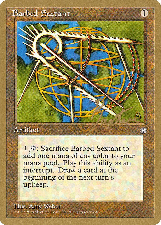 Barbed Sextant (George Baxter) [Pro Tour Collector Set] | Gaming Infinity