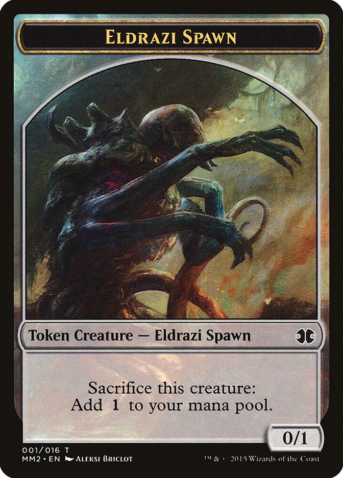 Eldrazi Spawn (001/016) [Modern Masters 2015 Tokens] | Gaming Infinity