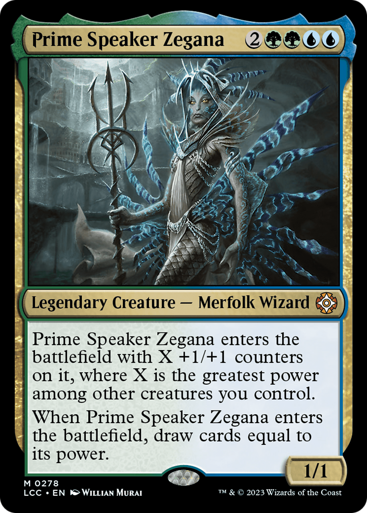 Prime Speaker Zegana [The Lost Caverns of Ixalan Commander] | Gaming Infinity