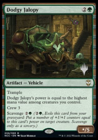 Dodgy Jalopy (Promo Pack) [Streets of New Capenna Commander Promos] | Gaming Infinity