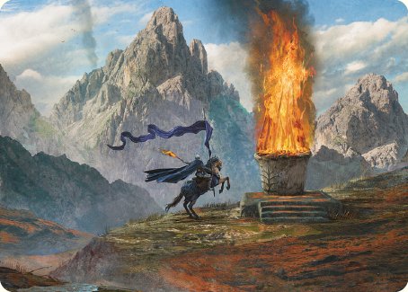 Call for Aid Art Card [The Lord of the Rings: Tales of Middle-earth Art Series] | Gaming Infinity