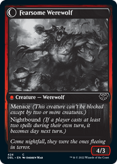 Fearful Villager // Fearsome Werewolf [Innistrad: Double Feature] | Gaming Infinity