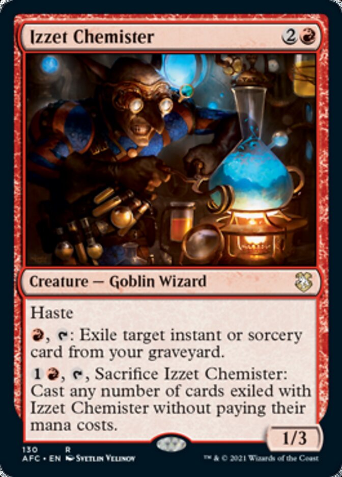 Izzet Chemister [Dungeons & Dragons: Adventures in the Forgotten Realms Commander] | Gaming Infinity