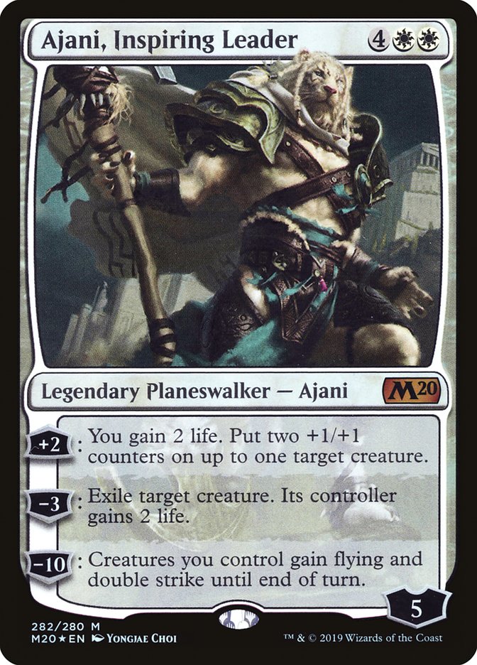 Ajani, Inspiring Leader [Core Set 2020] | Gaming Infinity