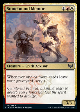 Stonebound Mentor [Strixhaven: School of Mages] | Gaming Infinity