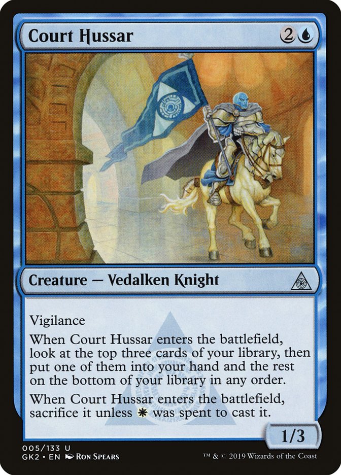 Court Hussar [Ravnica Allegiance Guild Kit] | Gaming Infinity