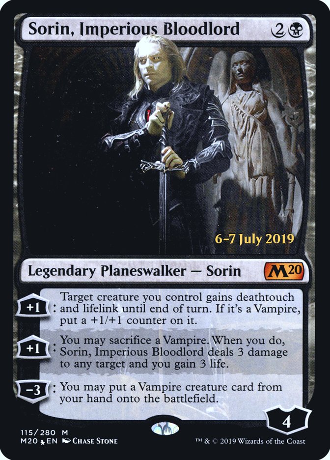 Sorin, Imperious Bloodlord  [Core Set 2020 Prerelease Promos] | Gaming Infinity