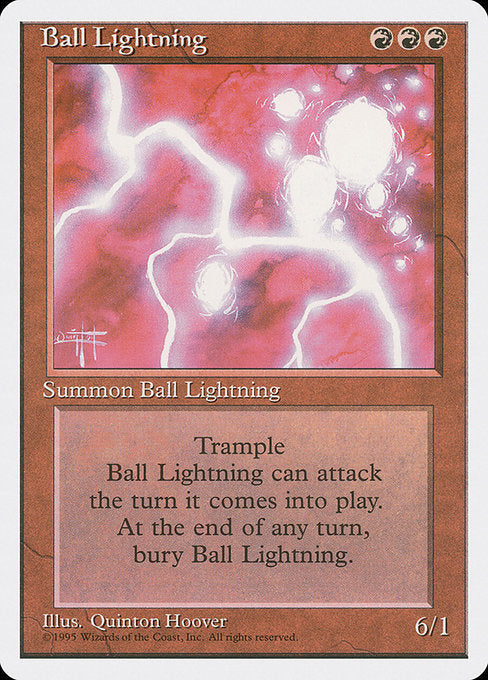 Ball Lightning [Fourth Edition] | Gaming Infinity