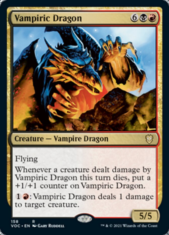 Vampiric Dragon [Innistrad: Crimson Vow Commander] | Gaming Infinity