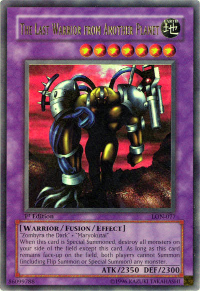 The Last Warrior from Another Planet [LON-077] Ultra Rare | Gaming Infinity