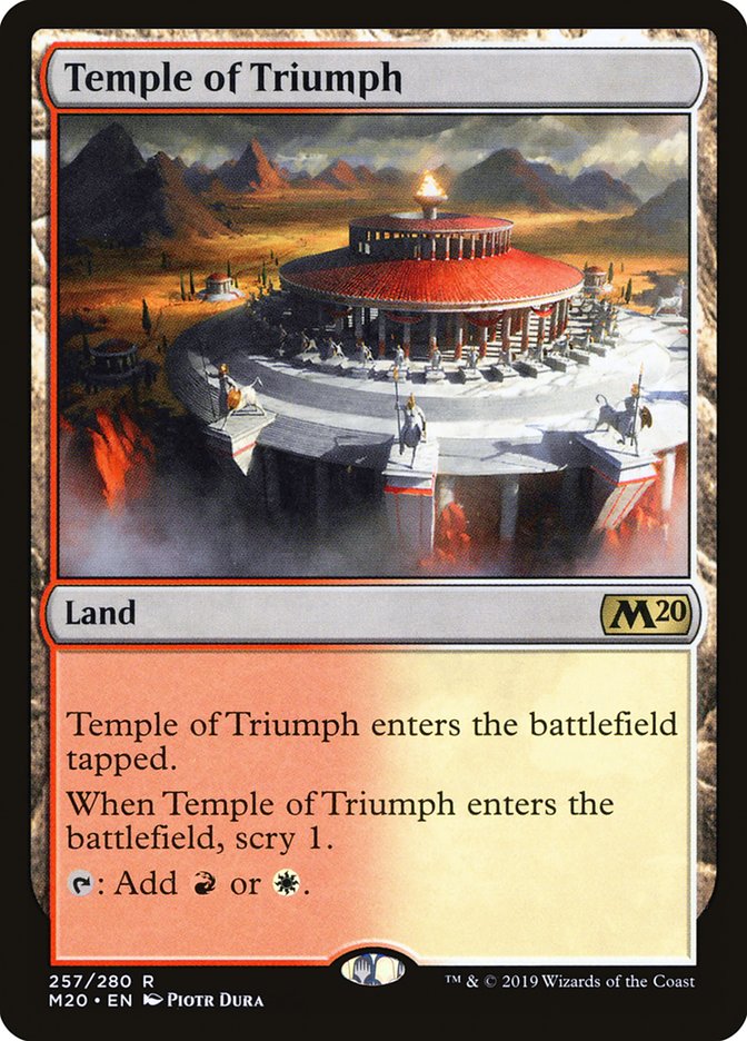 Temple of Triumph [Core Set 2020] | Gaming Infinity