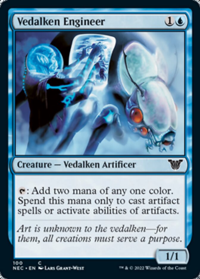 Vedalken Engineer [Kamigawa: Neon Dynasty Commander] | Gaming Infinity