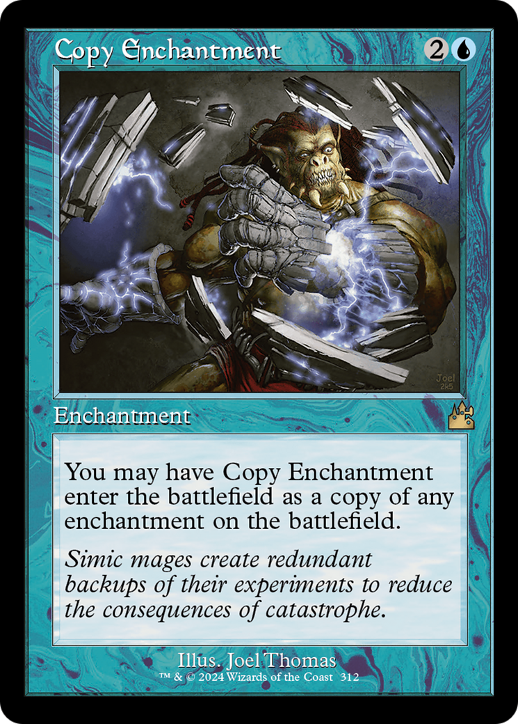 Copy Enchantment (Retro Frame) [Ravnica Remastered] | Gaming Infinity