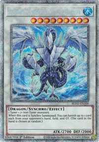 Trishula, Dragon of the Ice Barrier (Starlight Rare) [BLVO-EN100] Starlight Rare | Gaming Infinity