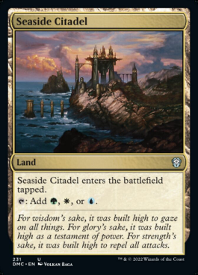 Seaside Citadel [Dominaria United Commander] | Gaming Infinity
