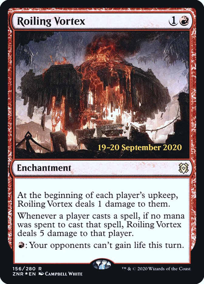 Roiling Vortex  [Zendikar Rising Prerelease Promos] | Gaming Infinity