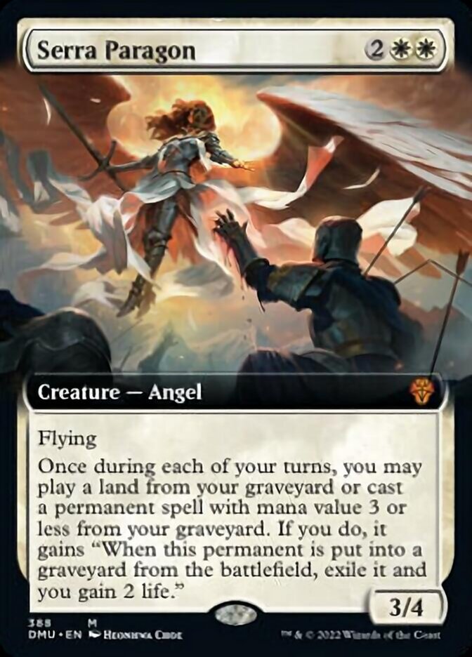 Serra Paragon (Extended Art) [Dominaria United] | Gaming Infinity