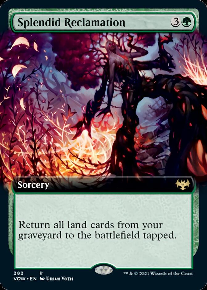 Splendid Reclamation (Extended) [Innistrad: Crimson Vow] | Gaming Infinity