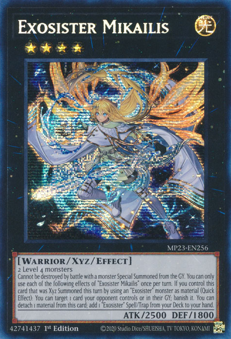 Exosister Mikailis [MP23-EN256] Prismatic Secret Rare | Gaming Infinity