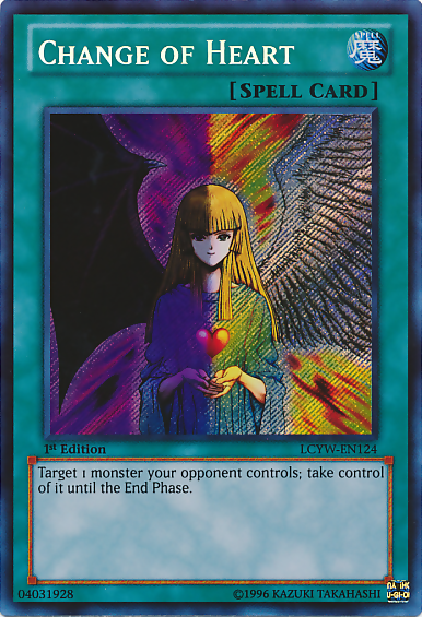 Change of Heart [LCYW-EN124] Secret Rare | Gaming Infinity