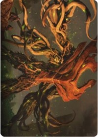 Ashaya, Soul of the Wild Art Card [Zendikar Rising Art Series] | Gaming Infinity