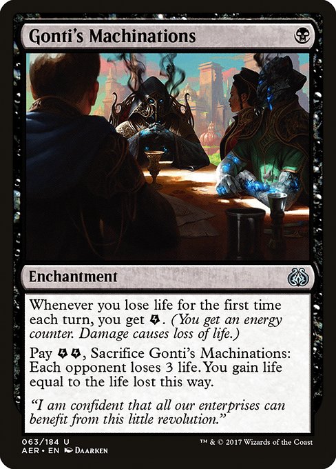 Gonti's Machinations [Aether Revolt] | Gaming Infinity