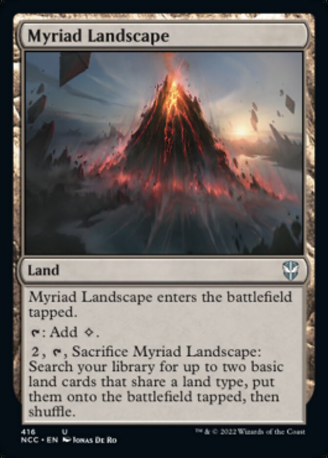 Myriad Landscape [Streets of New Capenna Commander] | Gaming Infinity