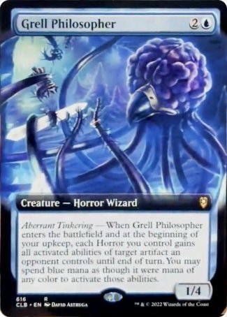 Grell Philosopher (Extended Art) [Commander Legends: Battle for Baldur's Gate] | Gaming Infinity