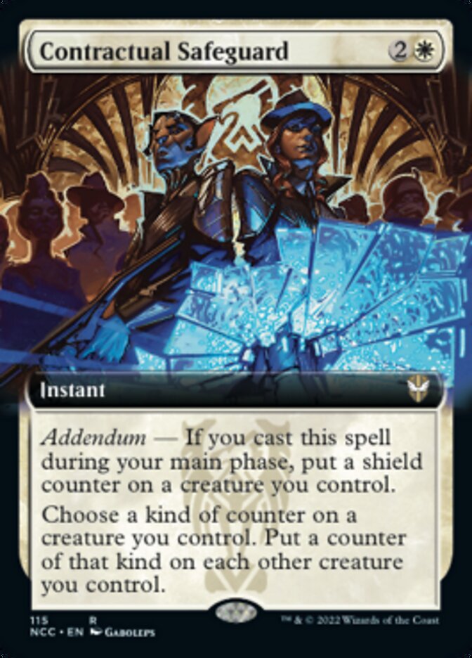 Contractual Safeguard (Extended Art) [Streets of New Capenna Commander] | Gaming Infinity