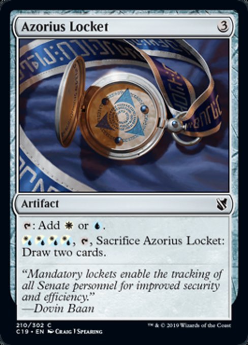 Azorius Locket [Commander 2019] | Gaming Infinity
