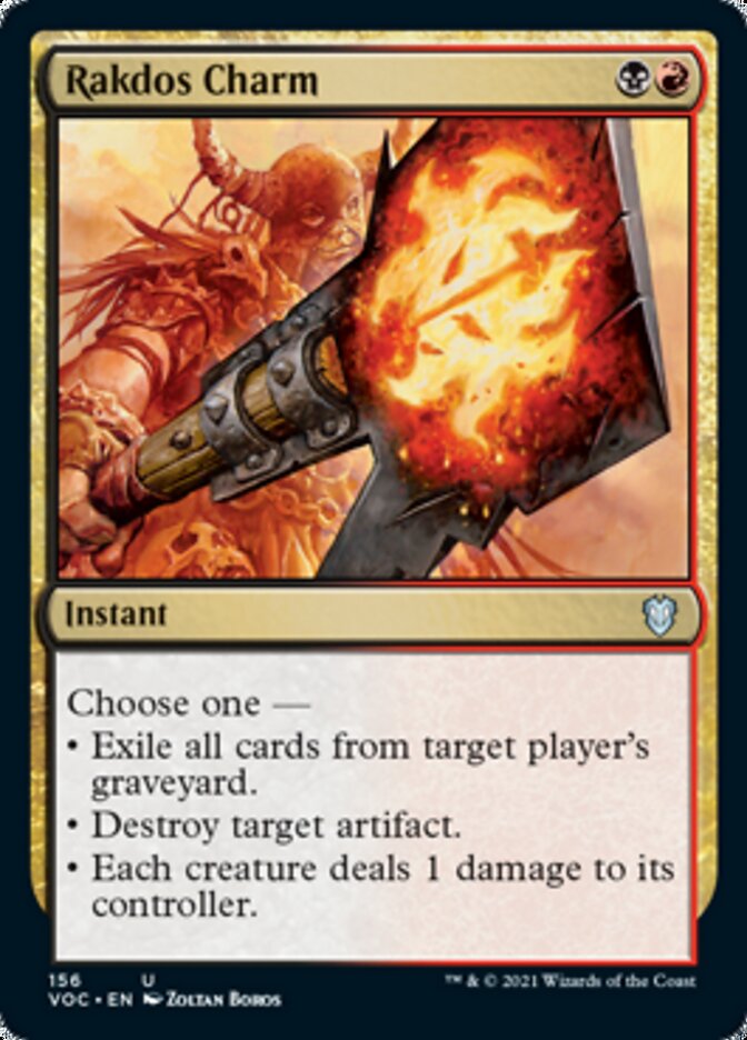 Rakdos Charm [Innistrad: Crimson Vow Commander] | Gaming Infinity