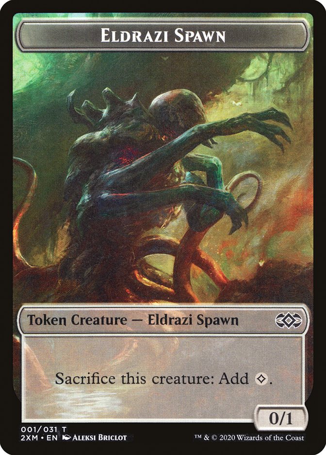 Eldrazi Spawn Token [Double Masters] | Gaming Infinity