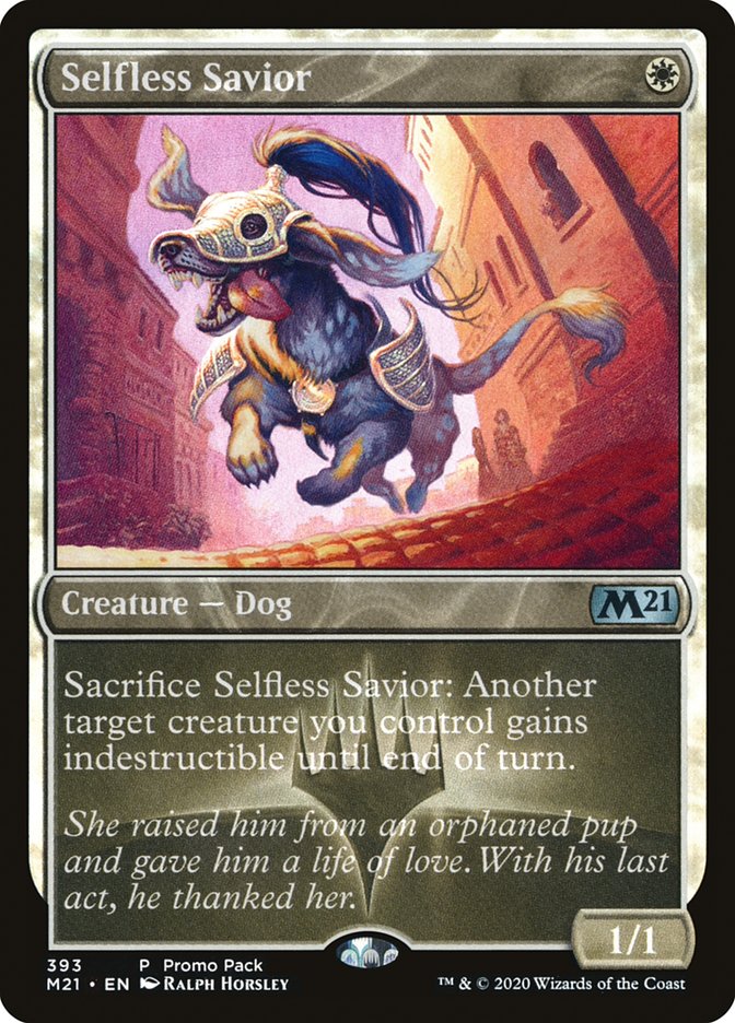 Selfless Savior (Promo Pack) [Core Set 2021 Promos] | Gaming Infinity