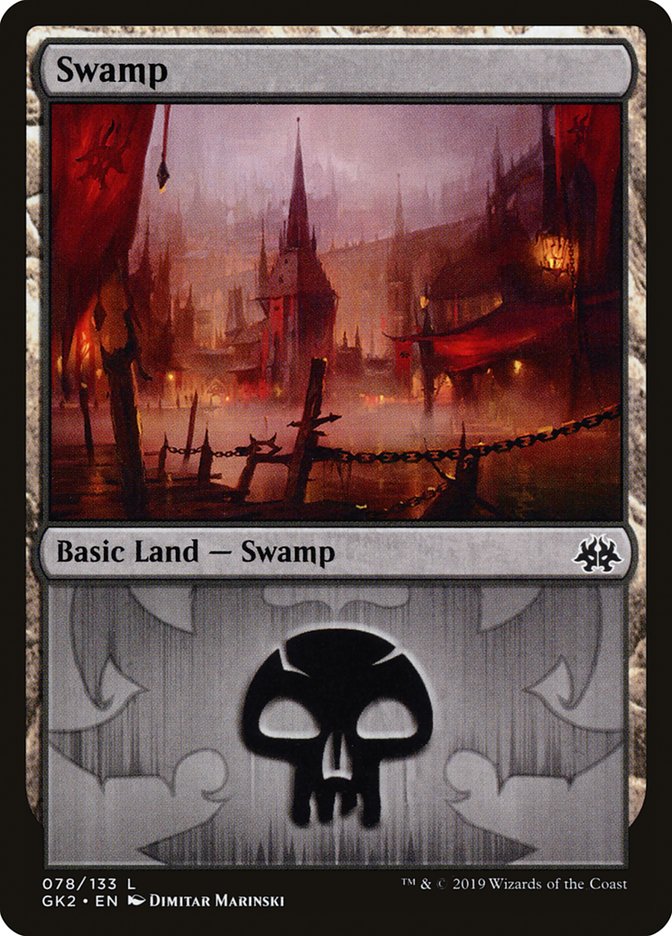 Swamp (78) [Ravnica Allegiance Guild Kit] | Gaming Infinity