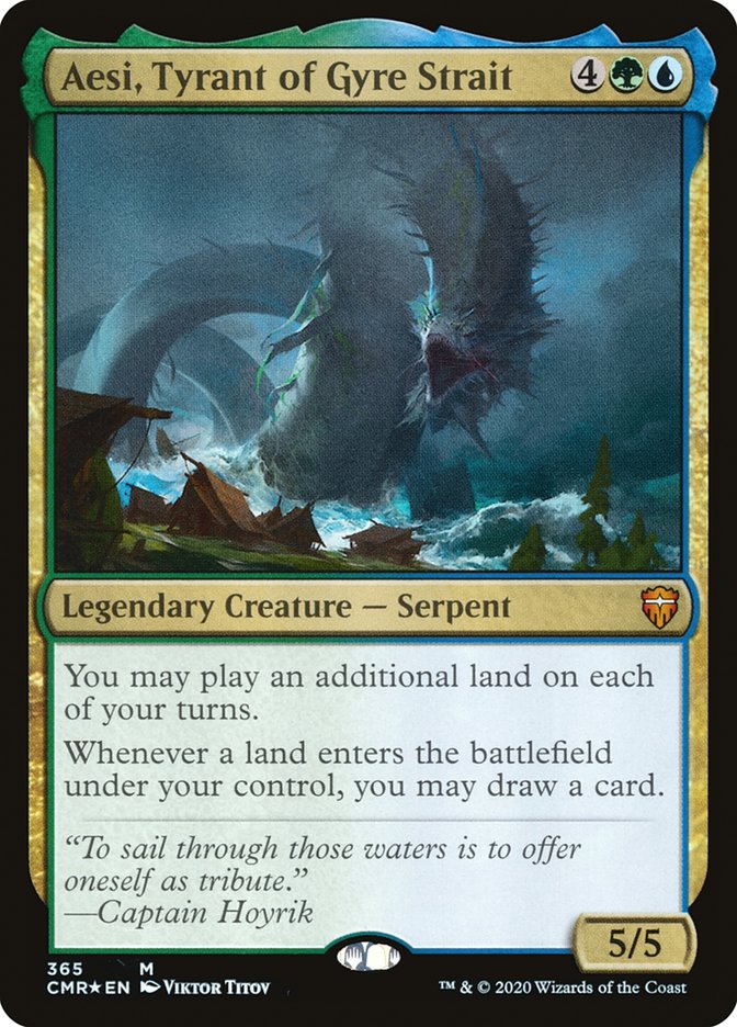 Aesi, Tyrant of Gyre Strait [Commander Legends Commander Deck] | Gaming Infinity