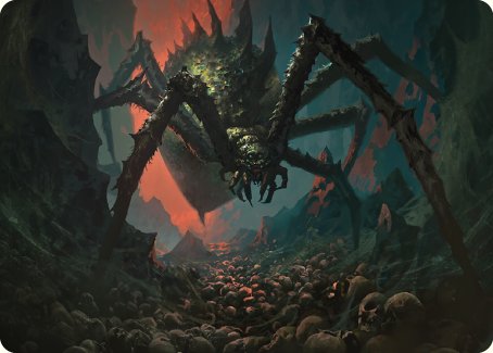 Shelob, Child of Ungoliant Art Card [The Lord of the Rings: Tales of Middle-earth Art Series] | Gaming Infinity