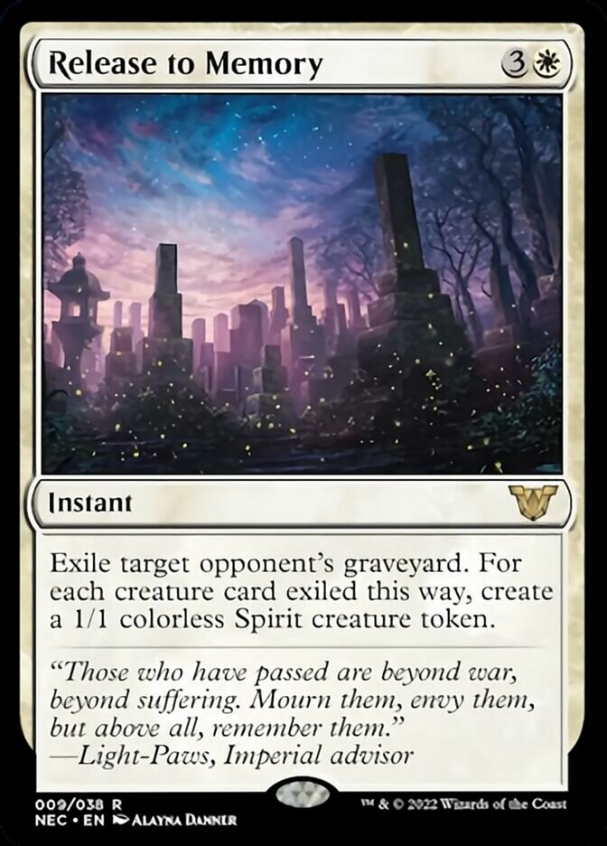 Release to Memory [Kamigawa: Neon Dynasty Commander] | Gaming Infinity