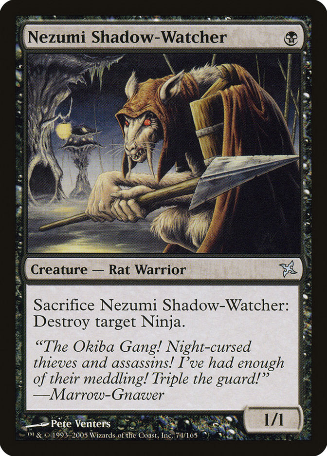 Nezumi Shadow-Watcher [Betrayers of Kamigawa] | Gaming Infinity