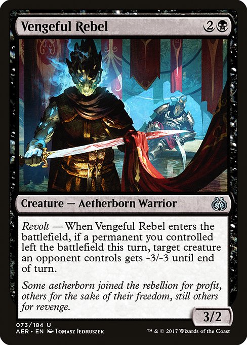 Vengeful Rebel [Aether Revolt] | Gaming Infinity