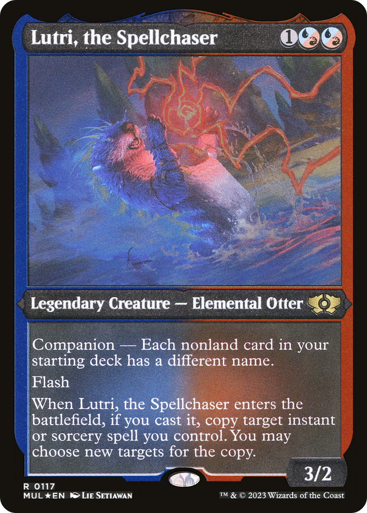 Lutri, the Spellchaser (Foil Etched) [Multiverse Legends] | Gaming Infinity