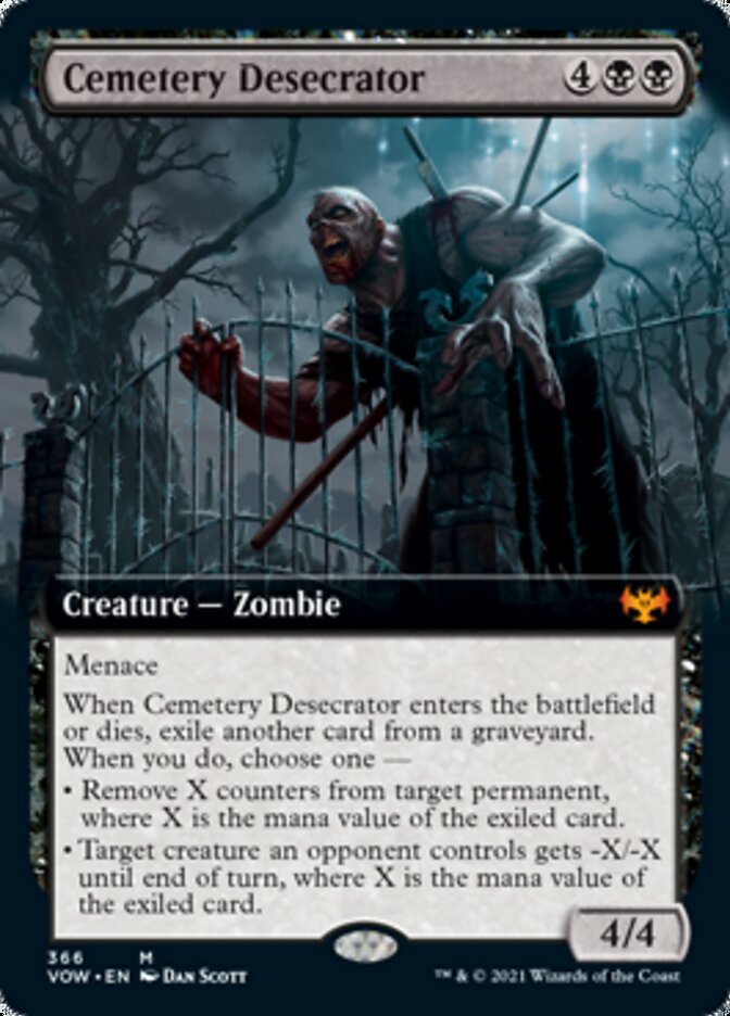 Cemetery Desecrator (Extended) [Innistrad: Crimson Vow] | Gaming Infinity